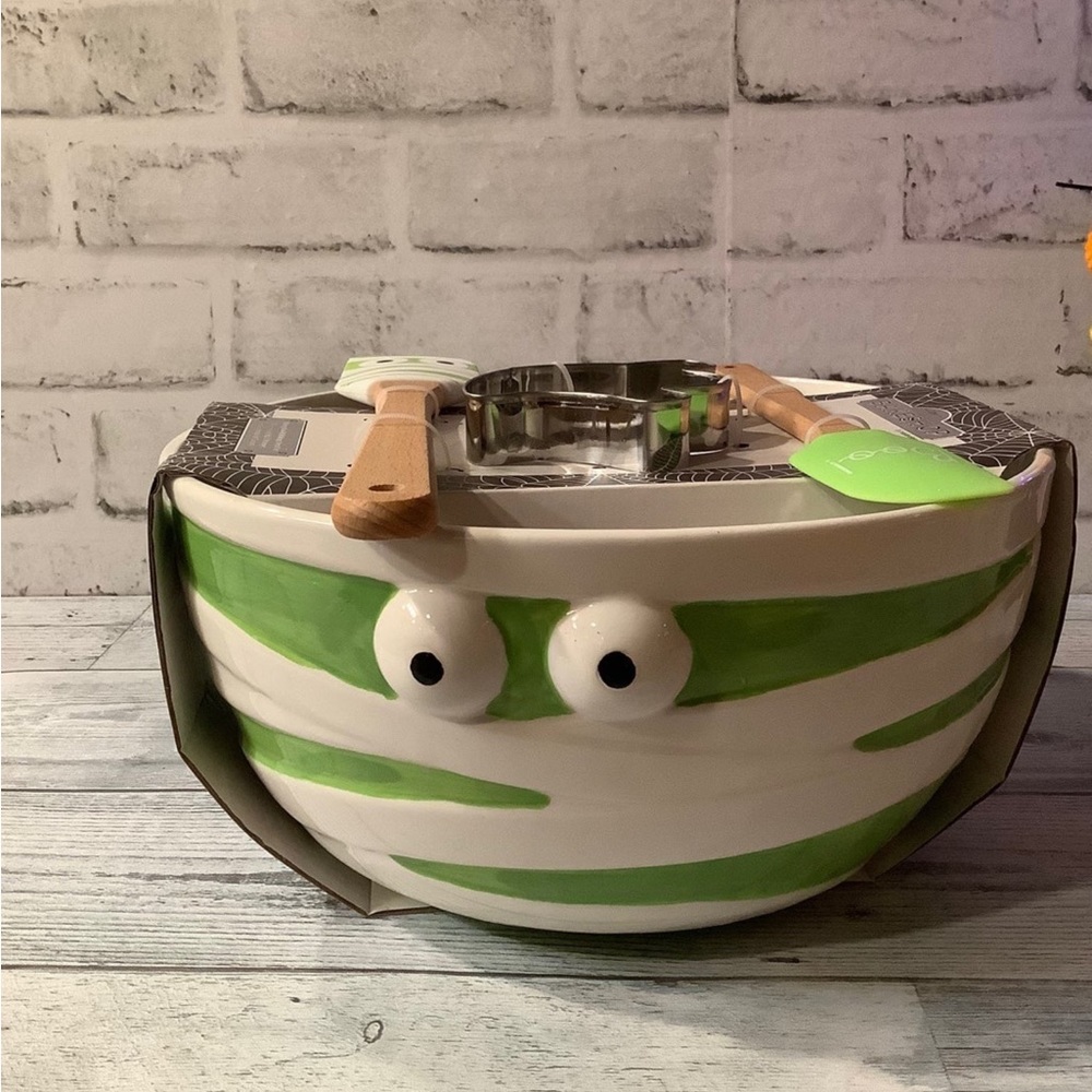 Masterclass Bakeshop 4PC Mummy Mixing Bowl Set